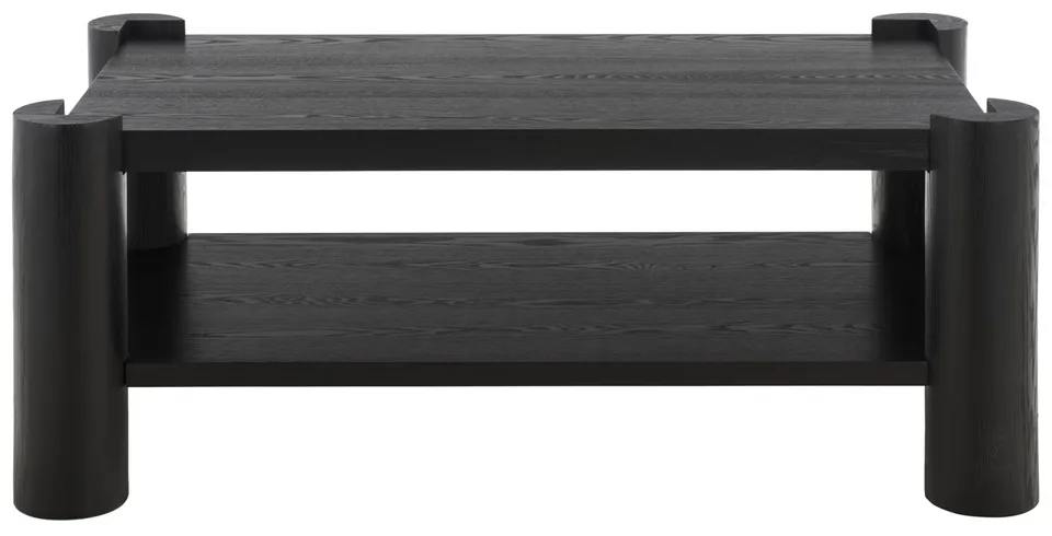 Camoni 1 Shelf Coffee Table - Black
