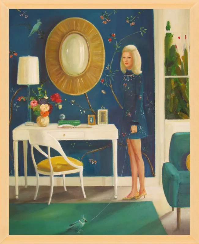 The Invisible Nature of Tansy Fairchild by Janet Hill for Artfully Walls