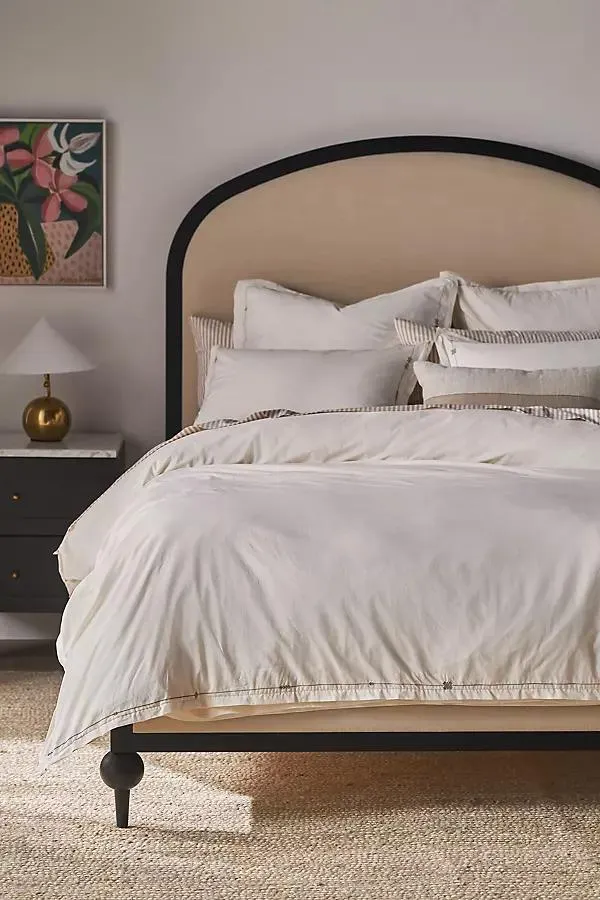 Taylor 100% Organic Cotton Percale Embroidered Duvetu200b