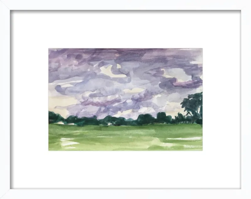 Summer Sky, Late by Megan Williamson for Artfully Walls