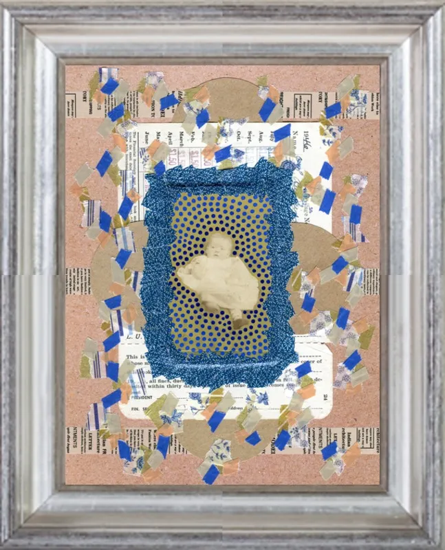 Blue awakening by Naomi Vona for Artfully Walls