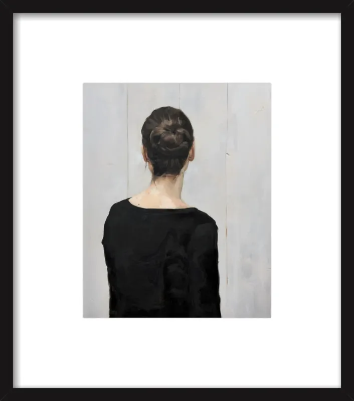 Portrait of a young woman by Philine van der Vegte for Artfully Walls