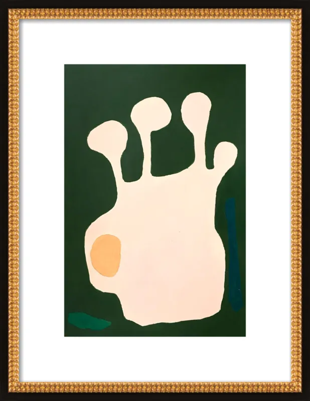 Nectarine Vase, abstraction 11 by Neicy Frey by Neicy Frey for Artfully Walls