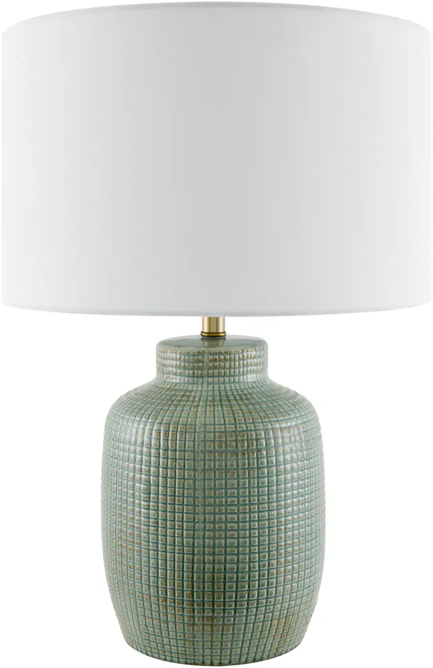Brie  Glazed 27"H x 17"W x 17"D Accent Table Lamp