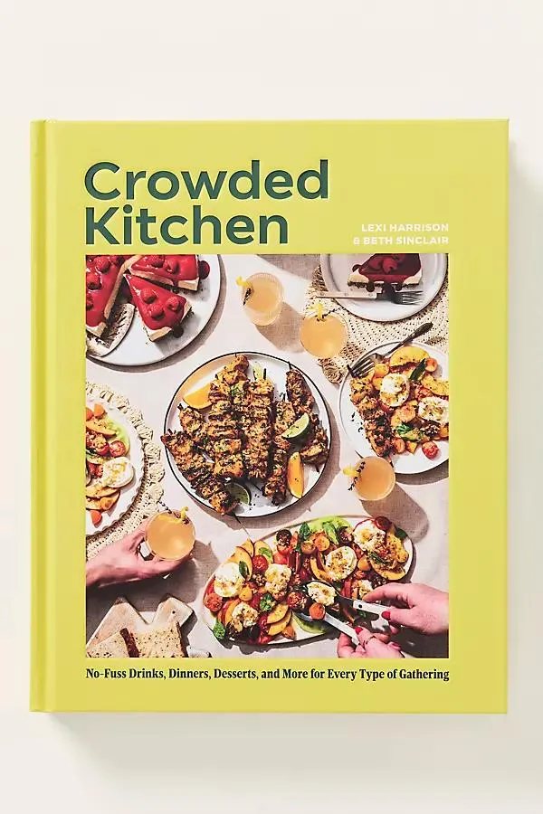 Crowded Kitchen Hardcover Cookbook