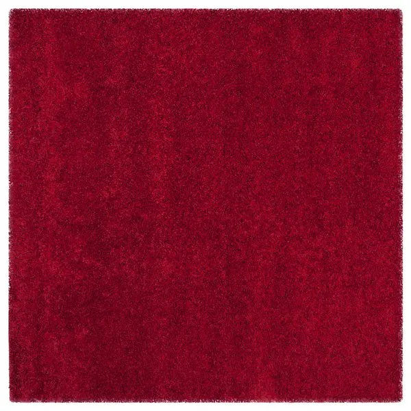 Cozy Shag Solid Bold Area Rug