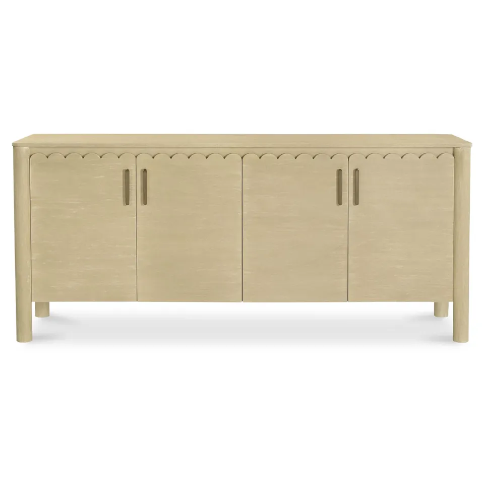 Wiley 4 Door Sideboard Natural