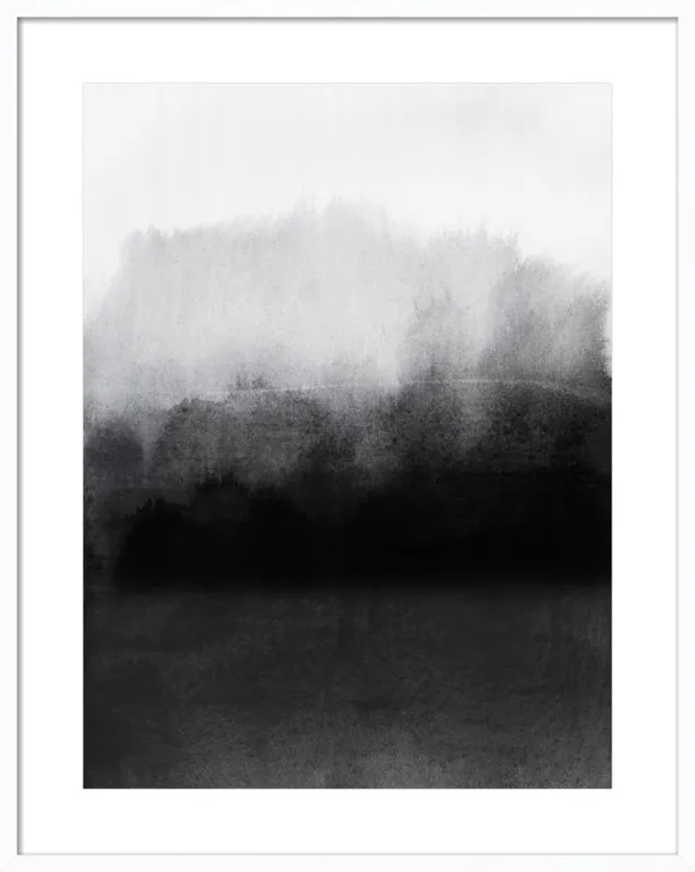 greyscale landscape by Iris Lehnhardt for Artfully Walls