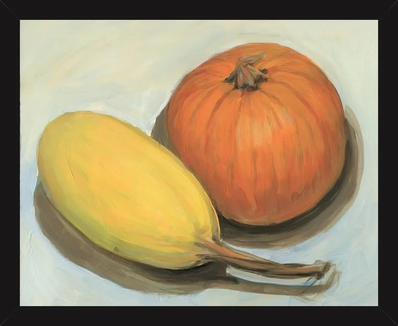 Pumpkin and Squash by Carrie Arnold for Artfully Walls