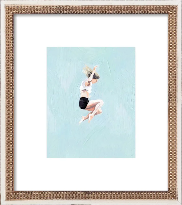 The Big Leap by Carrie Shryock for Artfully Walls