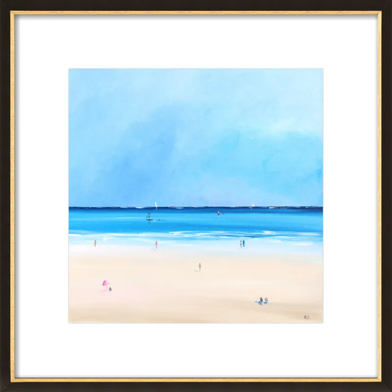 Smooth Ocean Sale by Caroline Chriss  for Artfully Walls