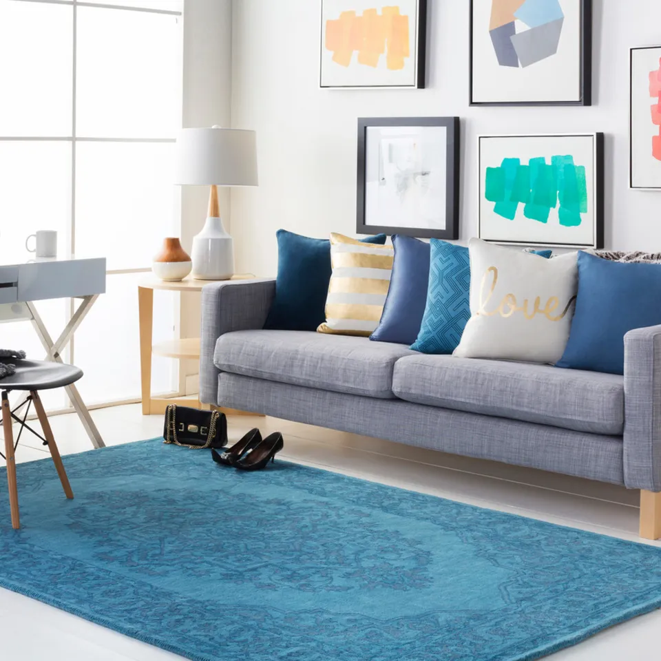 Middleton Green Indoor 4' x 6' Handmade Rug