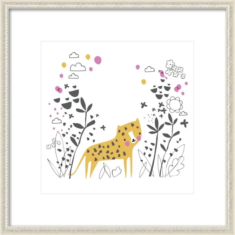 Little jungle leopard by Lizzie Mackay for Artfully Walls