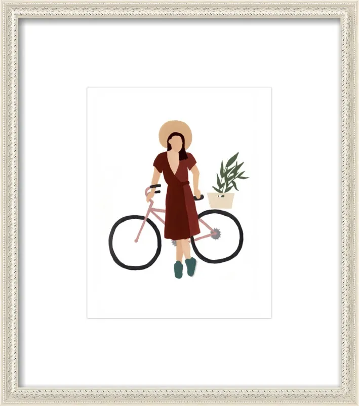 Biking Beauty by Taylor Ann for Artfully Walls
