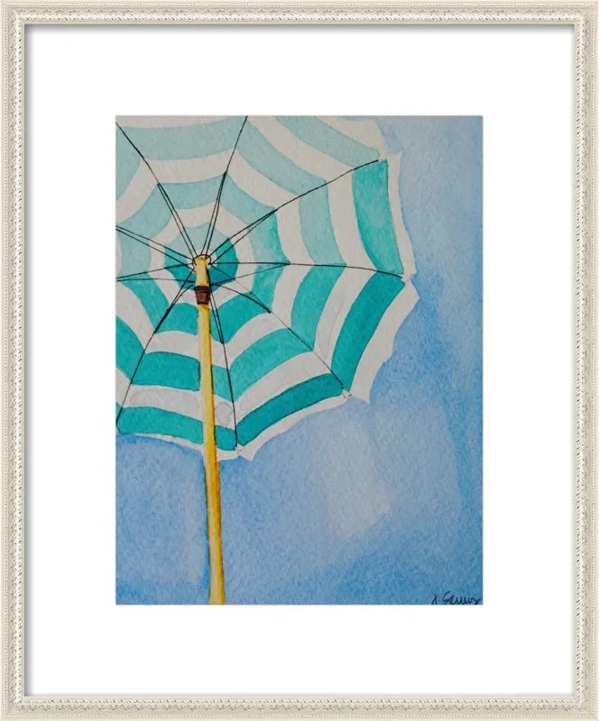 Stripes (Beach Umbrella Series) by Jen Scully  for Artfully Walls