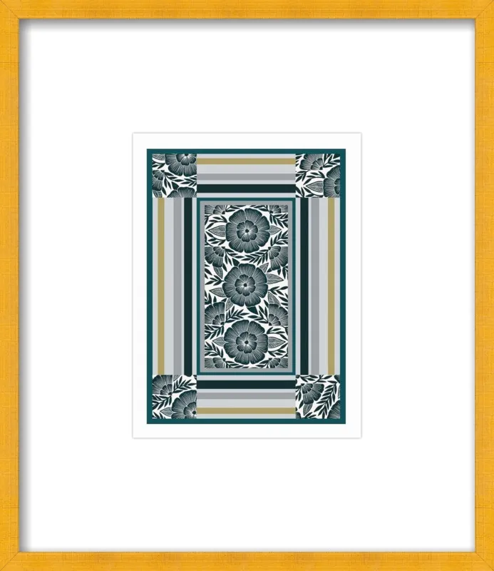 Botanical Frame 1 by Katharine Watson for Artfully Walls