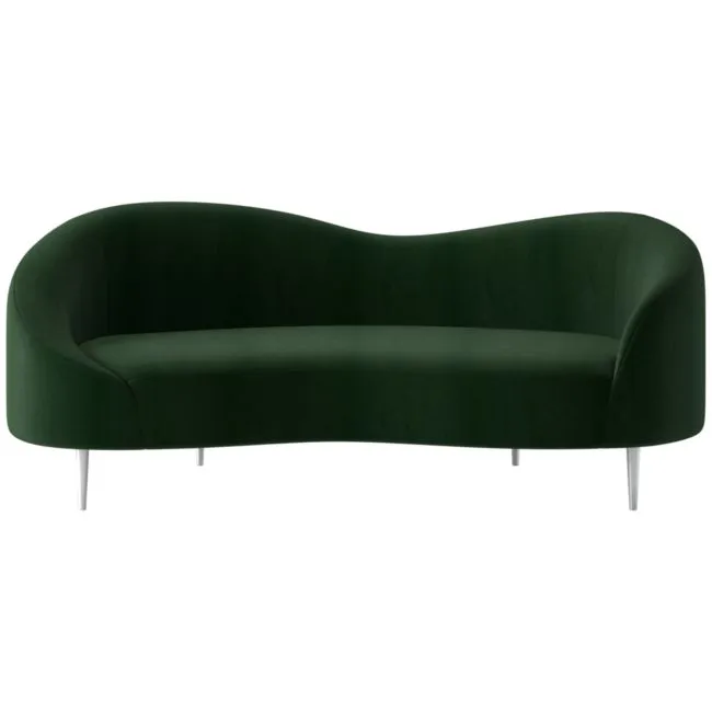 Curvo 75" Apartment Sofa Luca Juniper