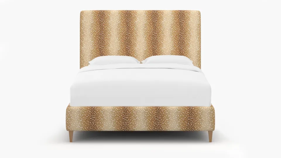 Classic Bed, Faline, Natural Square Tapered Leg, Full