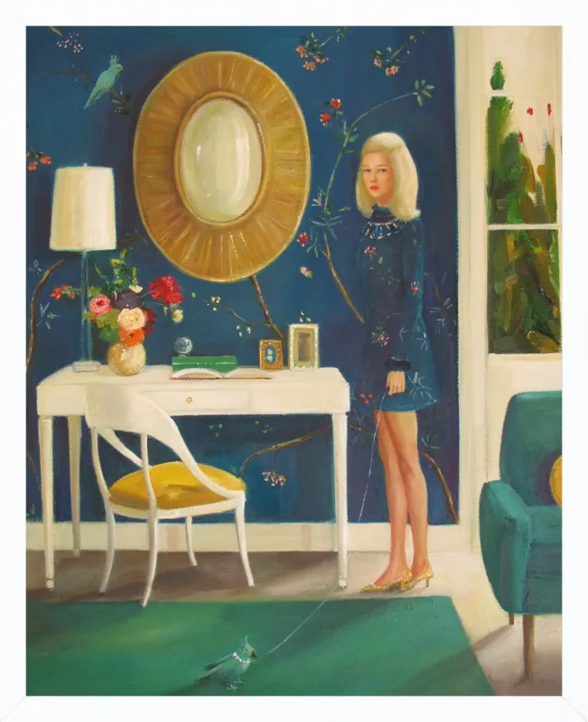 The Invisible Nature of Tansy Fairchild by Janet Hill for Artfully Walls