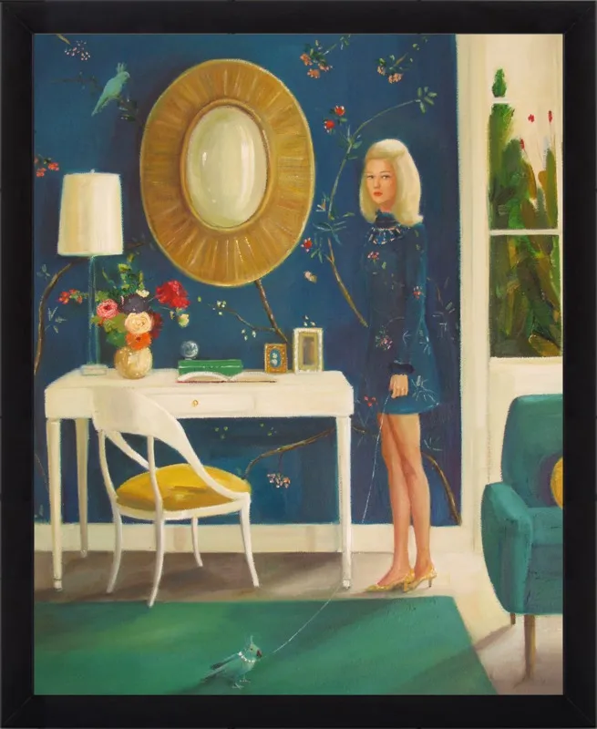 The Invisible Nature of Tansy Fairchild by Janet Hill for Artfully Walls