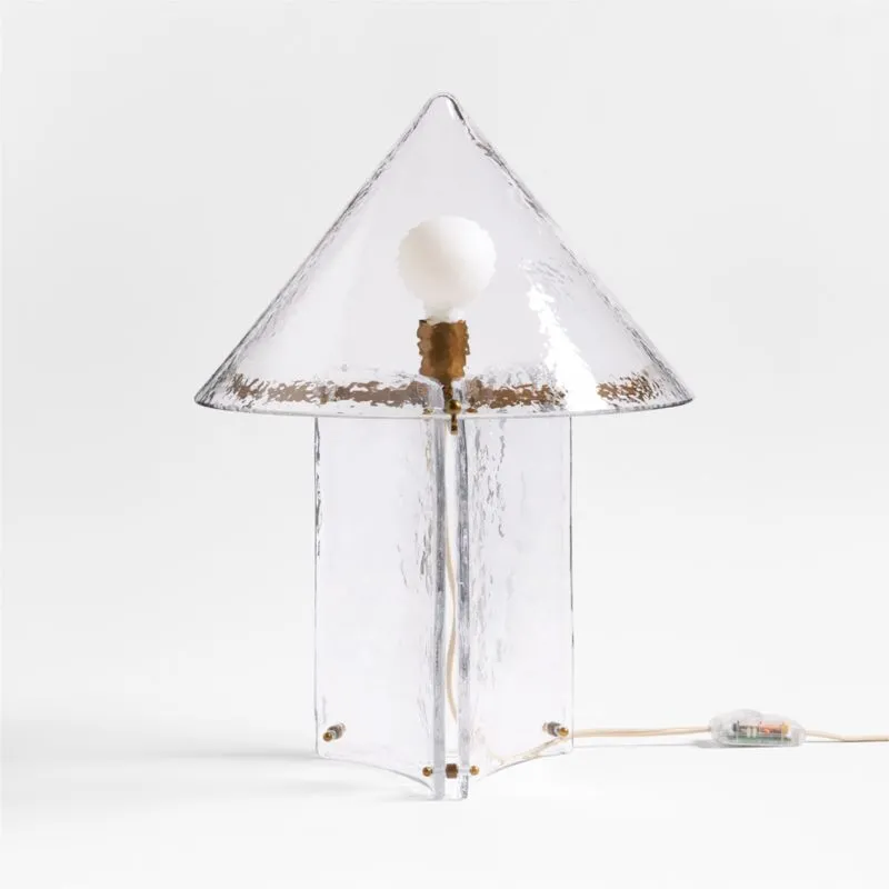 Vespera Glass Table Lamp 19.7"