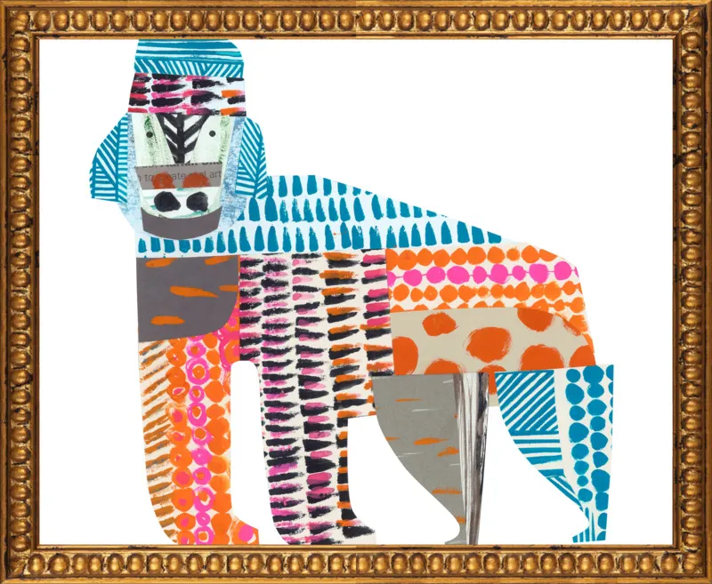 gorilla by Clare Youngs for Artfully Walls