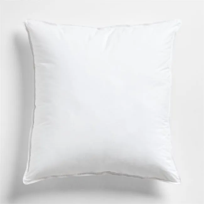 Classic Organic Cotton Down-Alternative Medium Euro Bed Pillow