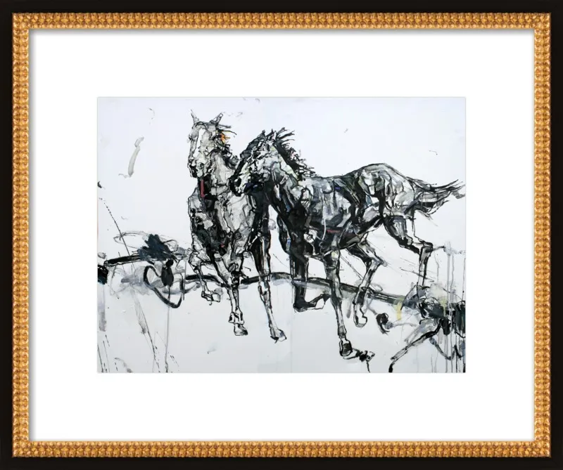 The Races by Shao Y. Zhang for Artfully Walls