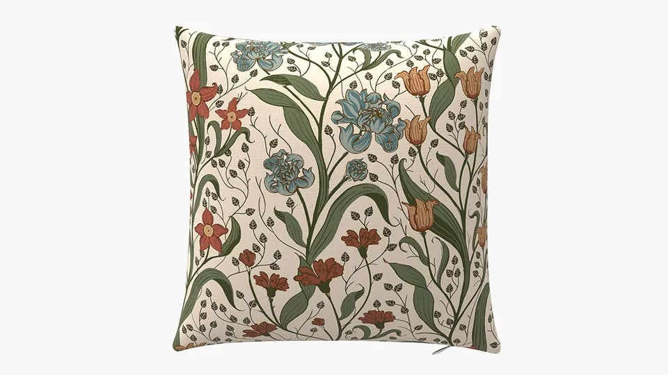 Throw Pillow 16", Cedar Bloomsbury, 16" x 16"