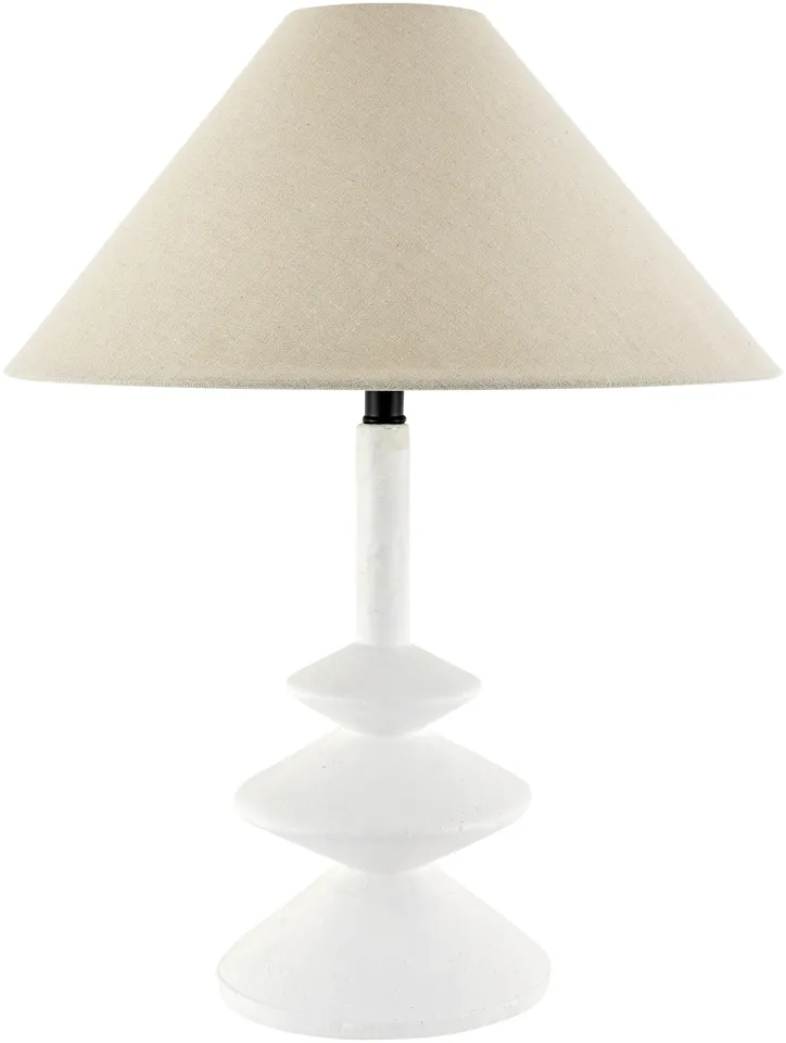 Abrego  Hand Painted 25"H x 19"W x 19"D Accent Table Lamp