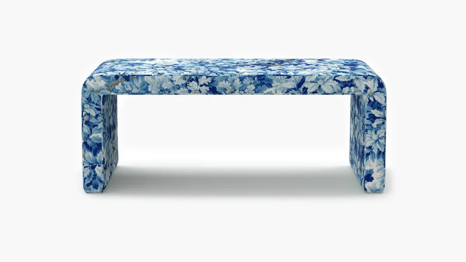 Waterfall Bench, Limoges Bois De Chene