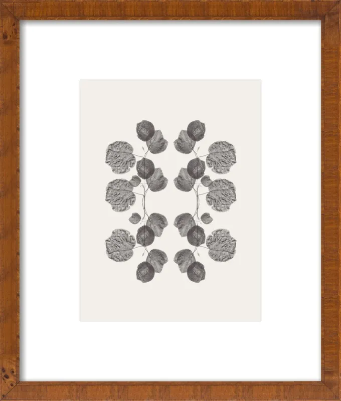 The Last Bougainvillea Rorschach by Corina Nika for Artfully Walls