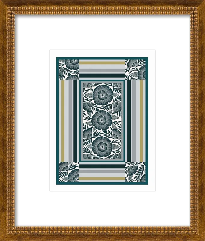 Botanical Frame 1 by Katharine Watson for Artfully Walls