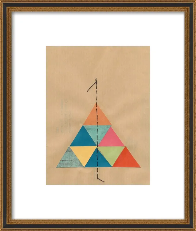 Pyramid Series 1 by Jan Weiss for Artfully Walls