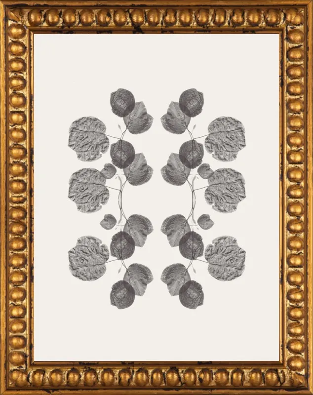 The Last Bougainvillea Rorschach by Corina Nika for Artfully Walls