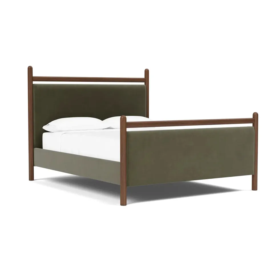 The Citizenry Ridge Bed | King | Brown