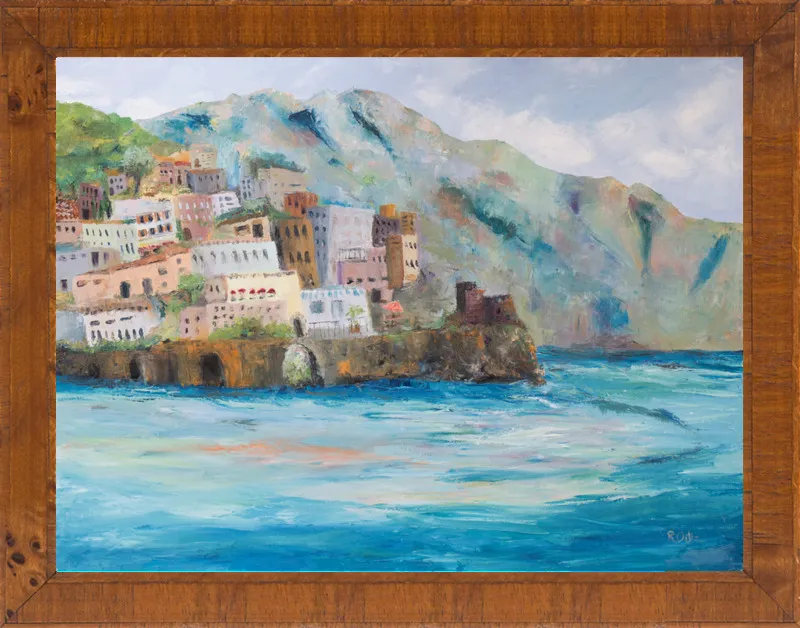Amalfi Coast by Renee A Ortiz for Artfully Walls