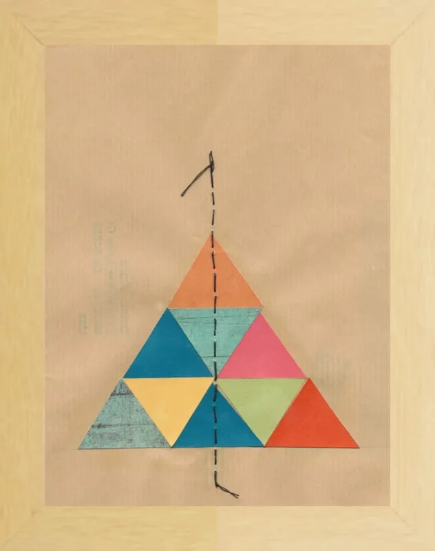 Pyramid Series 1 by Jan Weiss for Artfully Walls