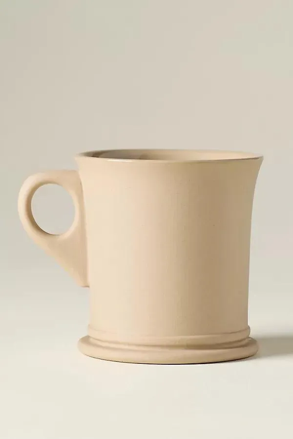 Sir Madam Barber's Porcelain Mugs, Set of 2