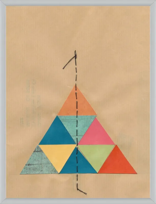 Pyramid Series 1 by Jan Weiss for Artfully Walls