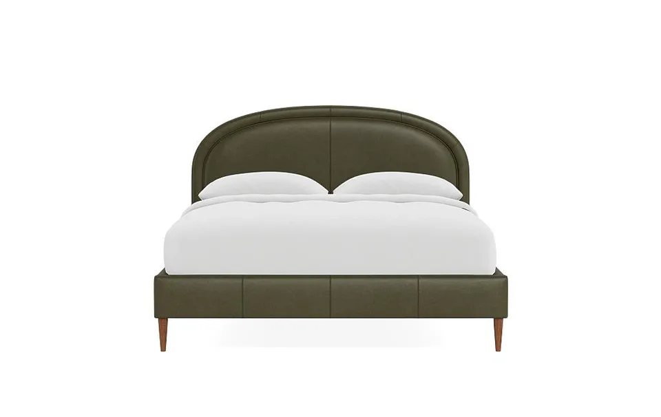 Anson Leather Upholstered Bed