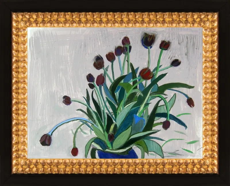 queen of the night tulip by Liz Innvar for Artfully Walls