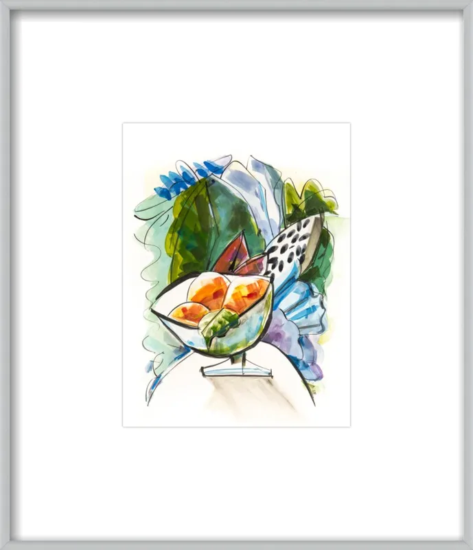 Still life with oranges by Becky Aubry for Artfully Walls