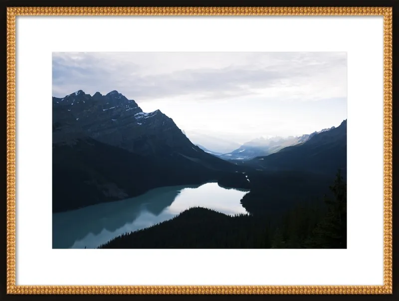 Summer Night on Peyto Lake  by Tracy Zhang for Artfully Walls