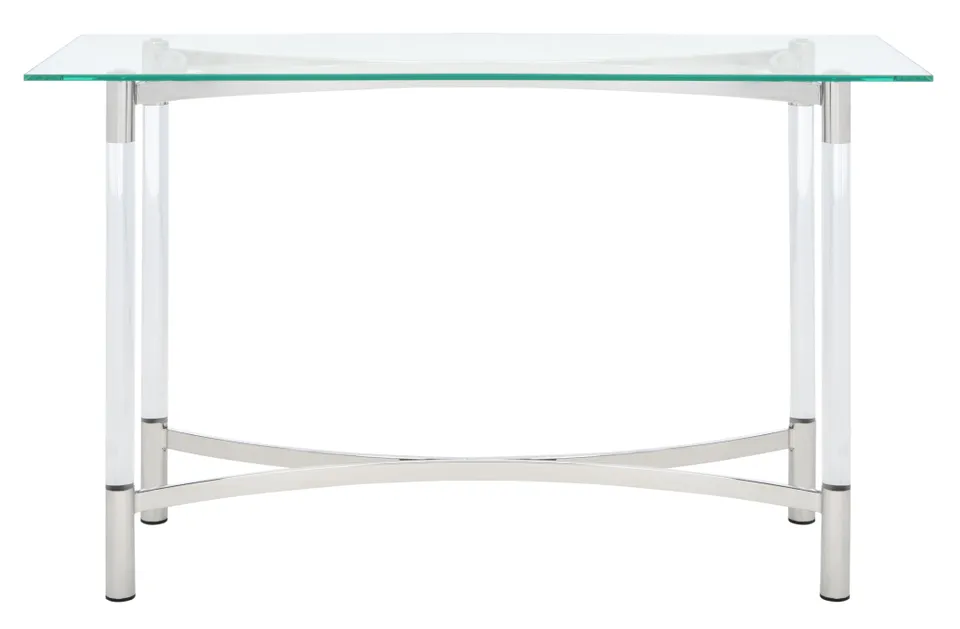 Safavieh Couture Letty Acrylic Console Table, Silver