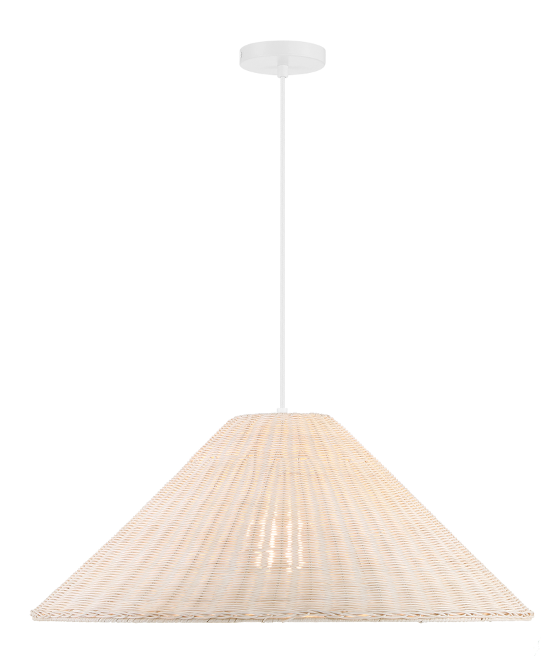 30% OFFHavenlySonoma Pendant | 26.75" | White Wicker$309 $216.30Limited Time Offer | Price as Marked Free Shipping