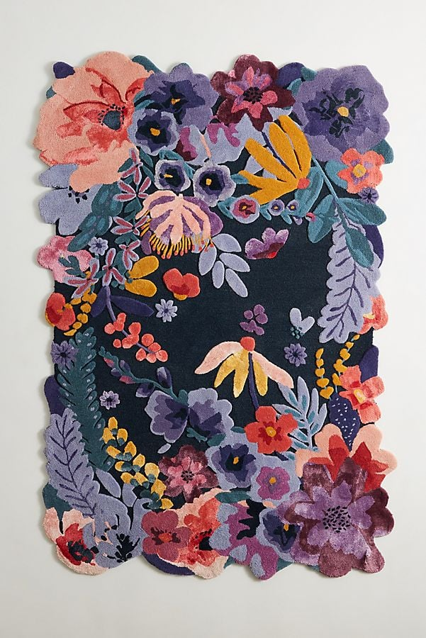 アンソロポロジー新品Tufted Jardin Rug 花柄ラグ 61×91cm md5_5770228528853eaac6bb9e7ea3
