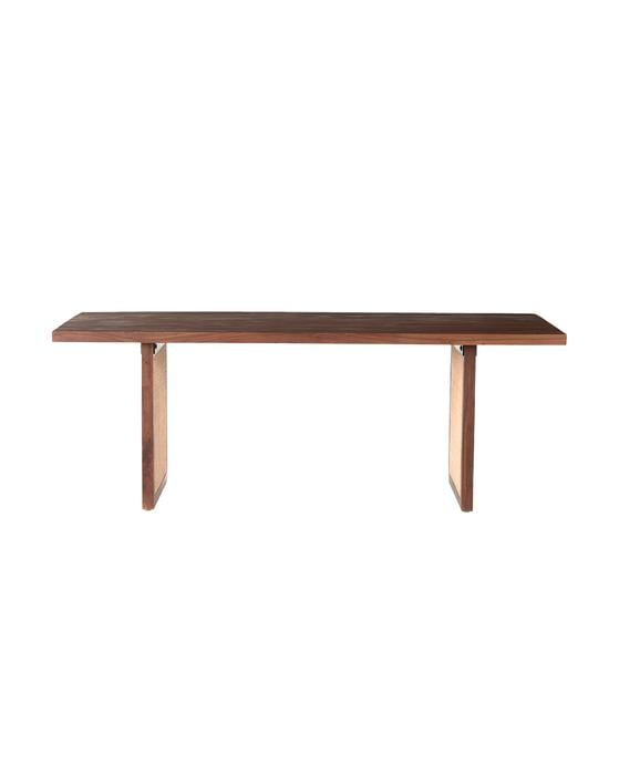 Smoked Oak Dining Table Anthropologie Havenly