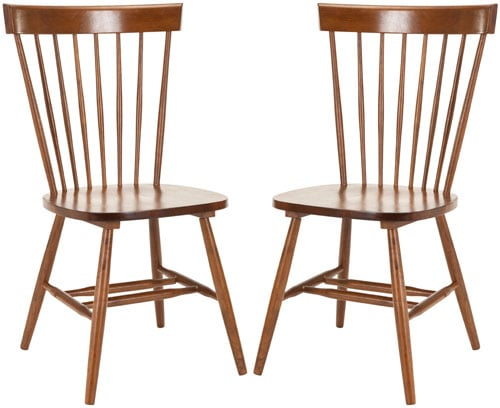 Spindle Solid Wood Windsor Back Side Chair Wayfair Havenly