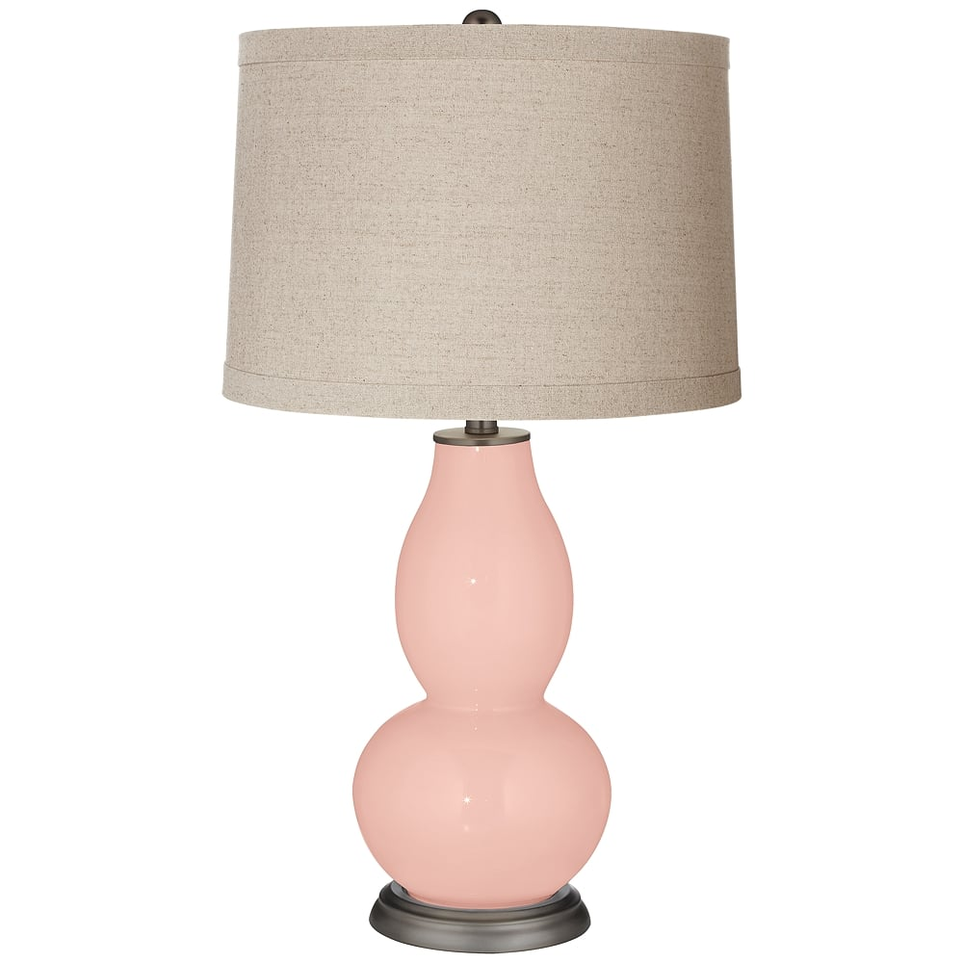 Pink gourd lamp on sale